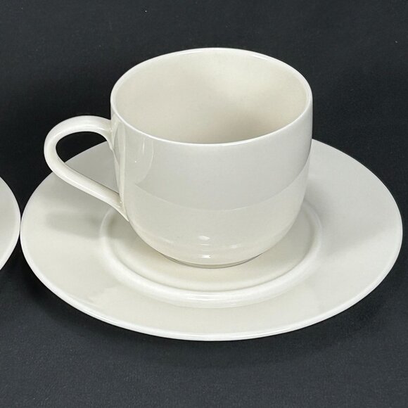 2 sets of beautiful tea cups & saucers. ALESSI ETTORE SOTTSASS Germany - Picture 4 of 9